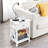 1 Drawer Bedside Table with X-Shape Frame-302951330