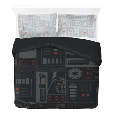 Star Wars Classic - Dark Side - Vader Tech - (bedroom) double duvet cover set