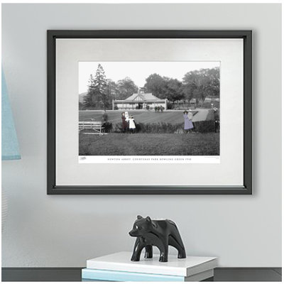 Newton Abbot, Courtenay Park Bowling Green 1910 by Francis Frith - Single Picture Frame Print
