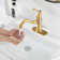 Single-Hole Single-handle Bathroom Faucet with Drain Assembly