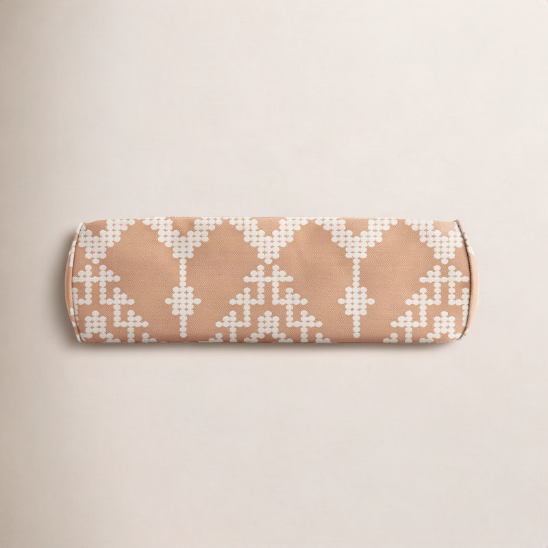 Housse et insert de coussin intérieur / extérieur Fenna, Sorbet Folklore, H 6 po x l 16 po