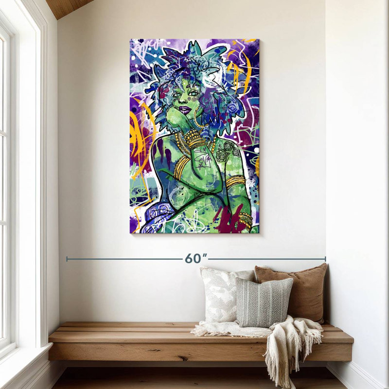 Leisha Subira, 45" H x 30" W