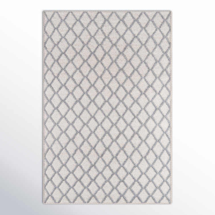 Charlla Wool Geometric Indoor Rug