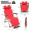 Fauteuil inclinable d'extérieur pliable Nermal, fauteuil inclinable pliable réglable avec repose-pieds en mousse-1491649116