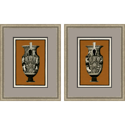 Etruscan Vase I & II Painting
