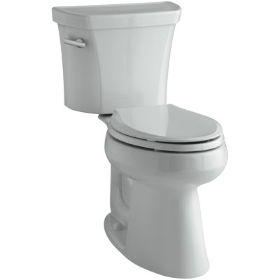 Highline 1.28 GPF Water Efficient Elongated Two-Piece toilet (Seat Not Included)