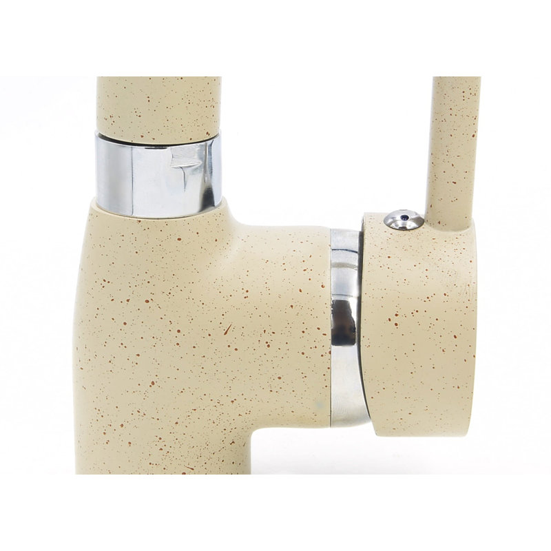 Belfry Kitchen Winnfield Kitchen Faucet, Beige