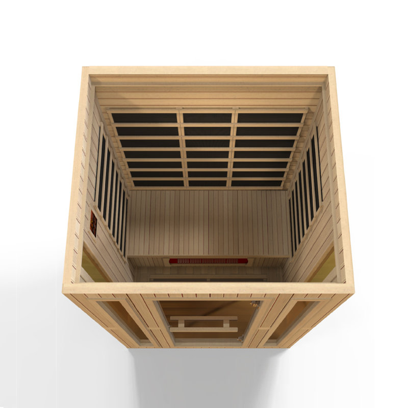 Maxxus 3-Person Natural Canadian Hemlock Infrared Sauna