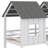 Twin Over Twin Bunk Bed With Slide