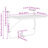 Balcony Table Metal Medium Collapsible Patio Table-1287427961