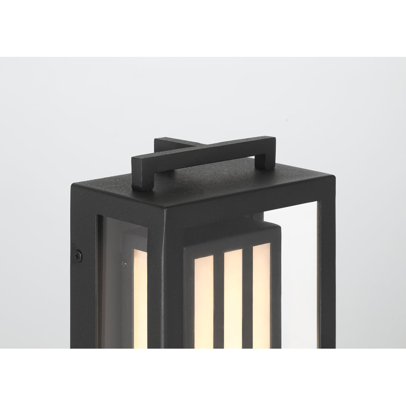 Eastly 1 - Light LED Outdoor Sconce, 15, 6.77" H x 16" W x 5.75" D