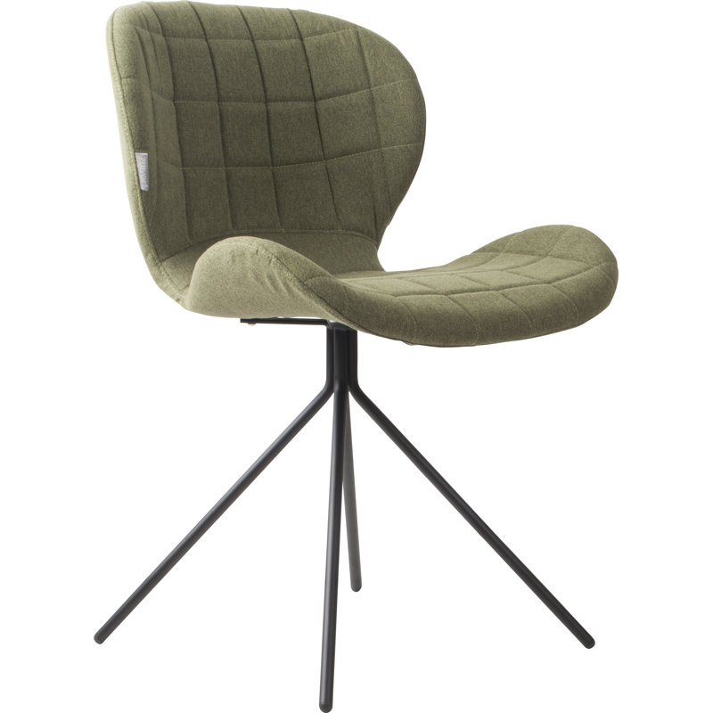 OMG LL Upholstered Dining Chair, Green