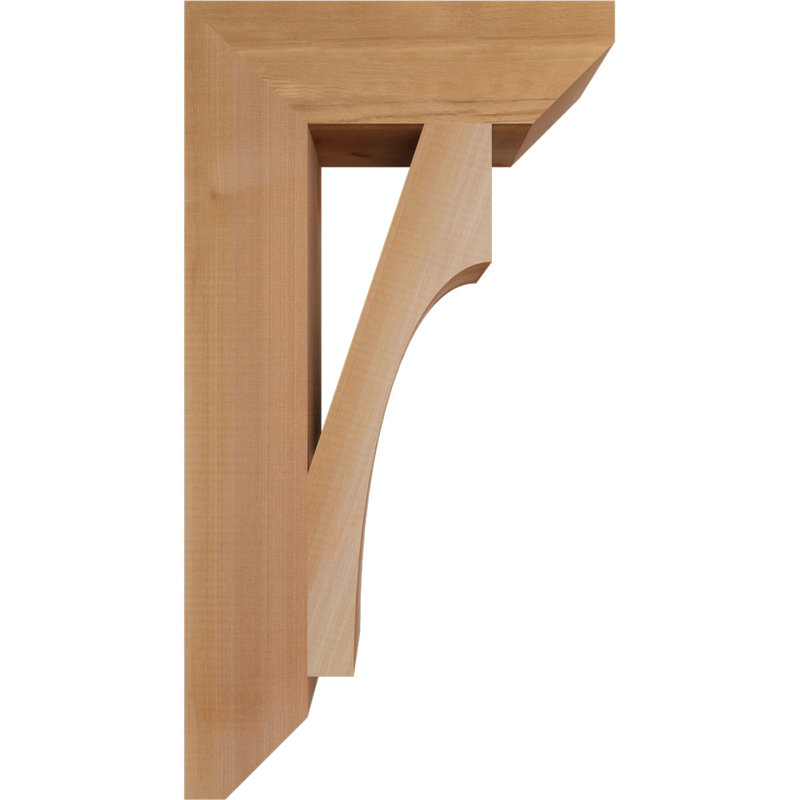 Support à lattes Westlake l 3 3 po x P 14 po x H 26 po, cèdre rouge de l'Ouest, Cèdre rouge, H 26 po x l 3,5 po x P 14 po
