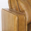 Ladanian 65” genuine leather loveseat with armrests