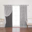 Paire de rideaux occultant Fortney Rose Sheers Max-1048027441-1048027438