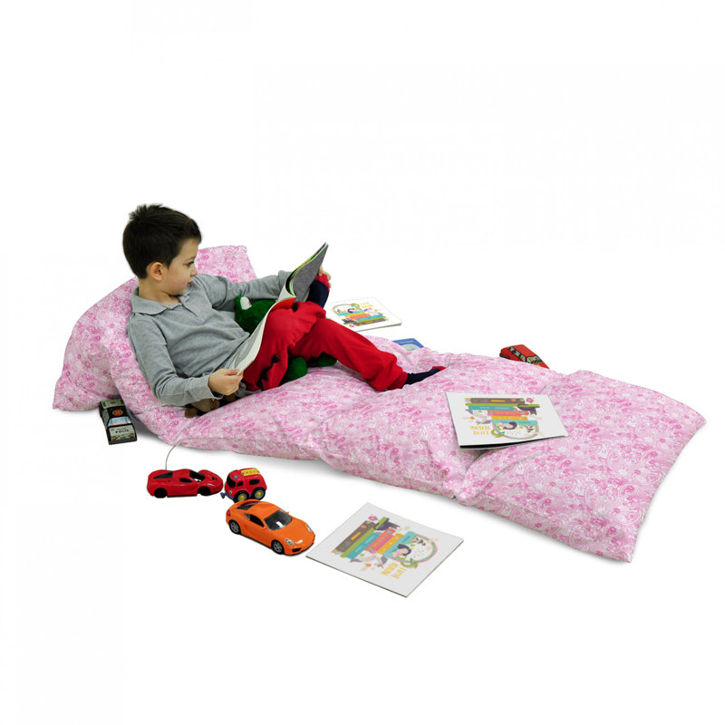 Housse de coussin pour l'extérieur avec motifs de fleurs et de feuilles, H 2 po x l 36 po x P 88 po
