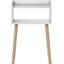 40cm W Solid Wood Bedside Table-1569113461