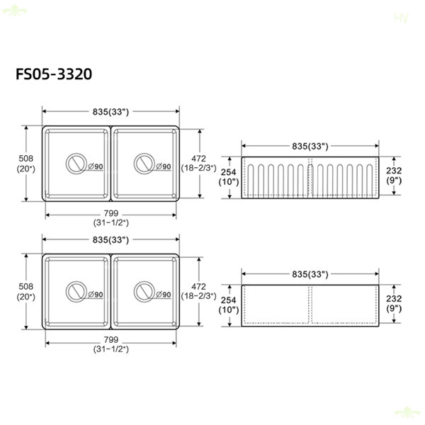 Dimensions du produit