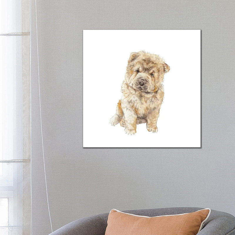 Chow Chow 1 Piece Wrapped Canvas Painting, 66.04cm H x 66.04cm W x 1.91cm D