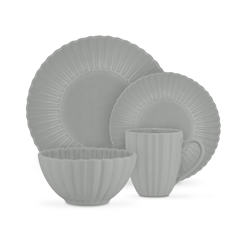 Stoneware Dinnerware - Service for 4