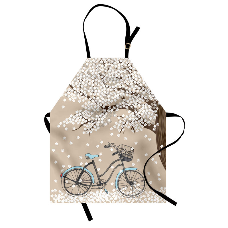 No Pattern Bib Apron