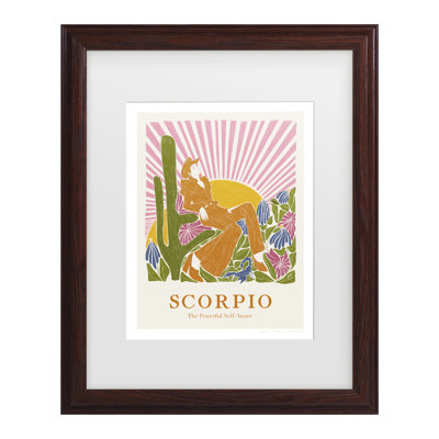Art encadré Jenny Liz Rome Jlr Scorpio