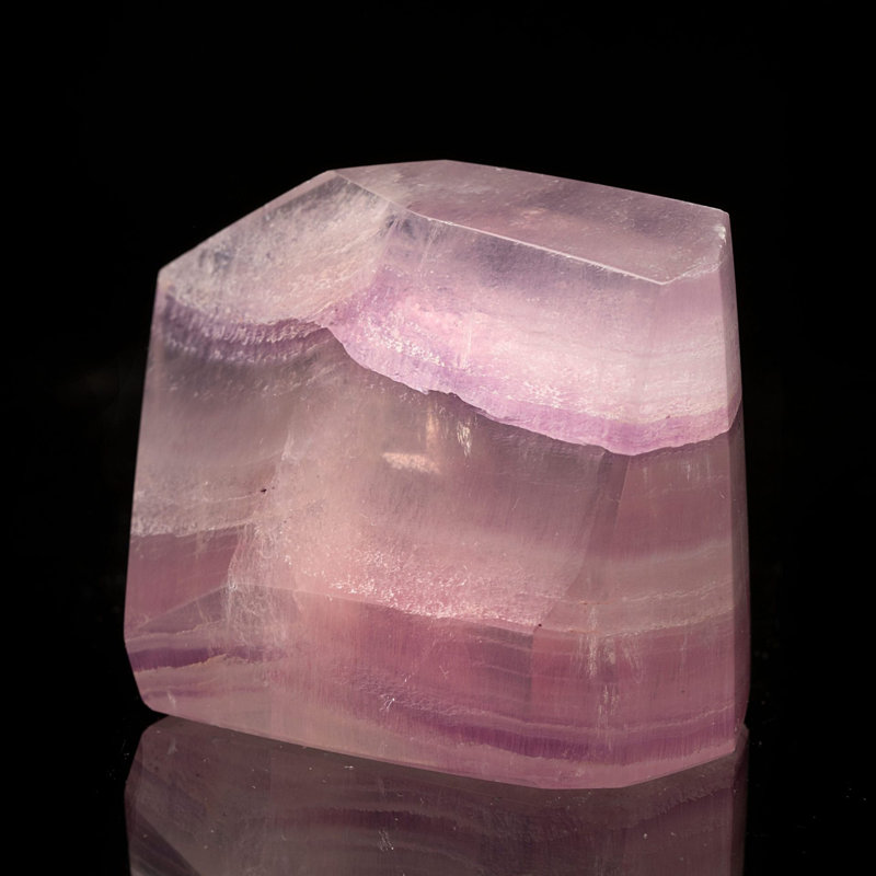 Pink Polished Fluorite