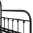 vidaXL Daybed Frame Black 39.37 x 78.74 in Powder-Coated Steel-392539319-392539318