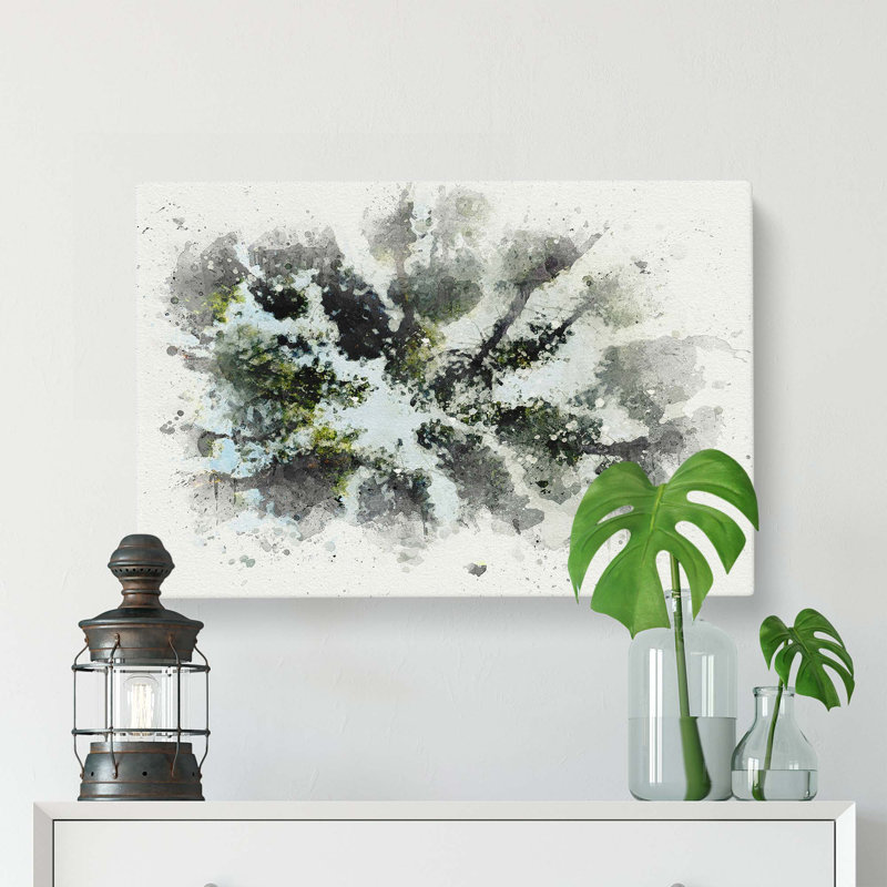 Tree Tops In Abstract - Wrapped Canvas, 40cm H x 60cm W x 3cm D