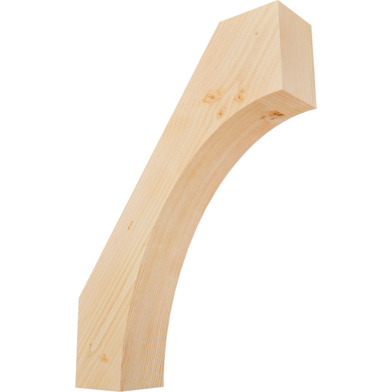 Attelle de genou Westlake, Sapin de Douglas, H 30 po x l 5,5 po x P 22 po, Lisse