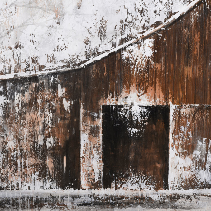Aged Barnhouse " Aged Barnhouse " Painting Print