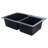 Aversa 33'' L Double Bowl Kitchen Sink-16187808