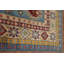 Tapis bleu clair clair du sud-ouest Kazak