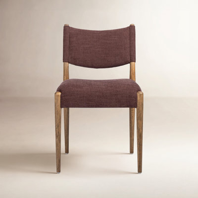 Tara Linen Oak Side Chair