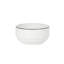 Ensemble de 18 assiettes et bols empilables en porcelaine blanche Gibson Home Rothernberg-126227445