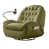 Green Faux Leather