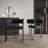 Black Metal Dining Chair-137470524
