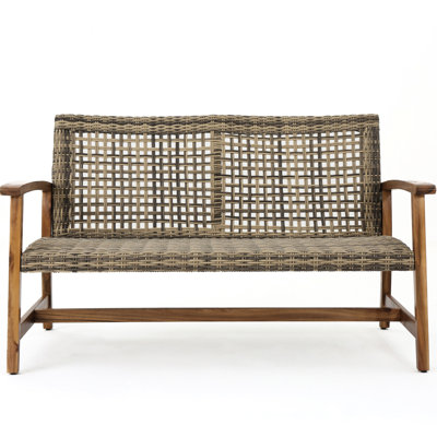 Outdoor Wood With Steady Iron Seat Build Accents And Basis