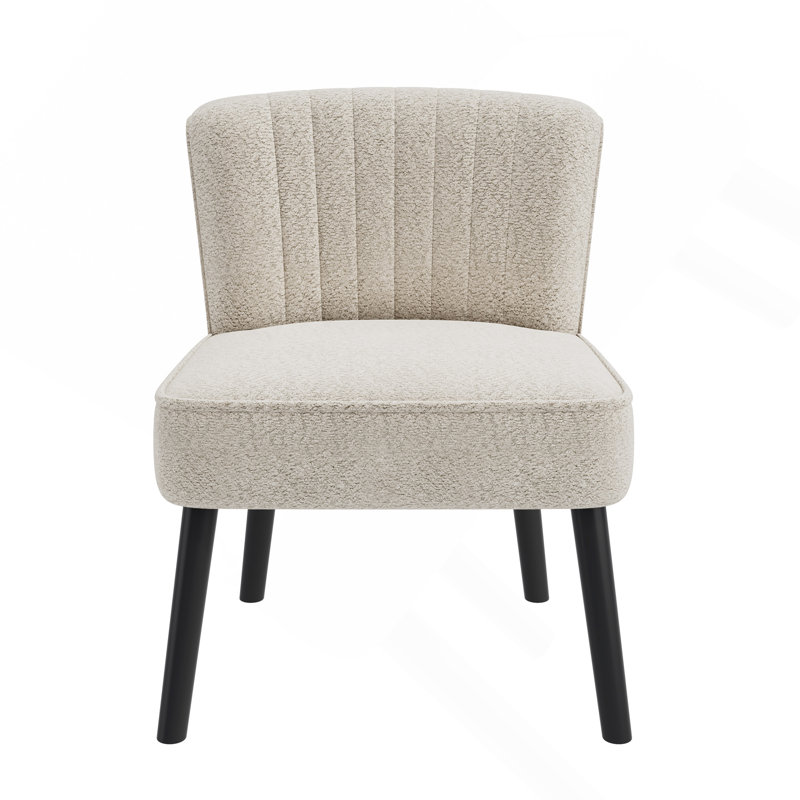 Chaise coquille blanche, Blanc