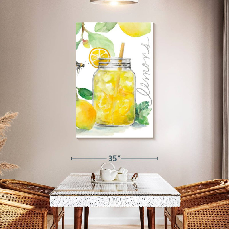 Yarlin Bee-Friend les citrons et la limonade, H 48 po x l 32 po