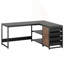 Bureau d'ordinateur en L 59 pouces-1243545850