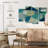 Avery Indigo Geo Metric II