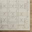 Rectangle Tobbie Geometric Hand Woven Flatweave Wool Area Rug in Pearl-866073194