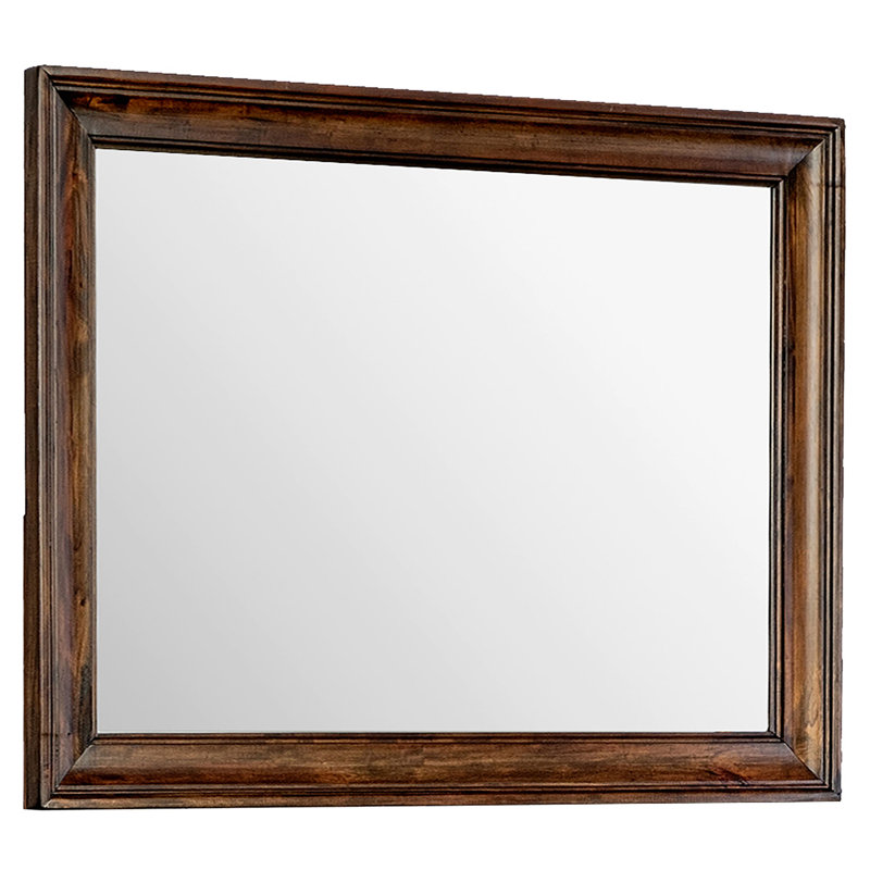Miroir de commode Damarrea, Brun