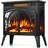 R.W.FLAME 23.5''W 500W/1500W Electric Fireplace Stove With Remote Control-75206385