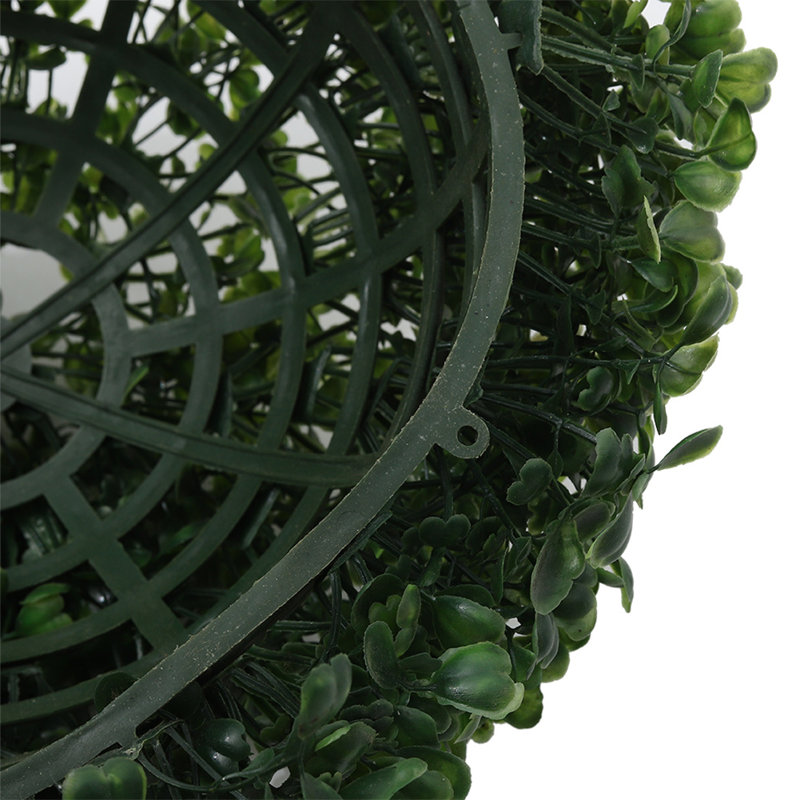 28cm Decorative Artificial Topiary Boxwood Ball, 28cm H x 28cm W x 28cm D