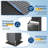 12 x 20 FT Motorized Louvered Pergola with Installation Video, Solar/USB Hybrid Power, 4 Auto Side Screens, Rainproof Roof & Rustproof Aluminum Frame, Remote LED Lights for Deck, Patio & Hot Tub-132969997