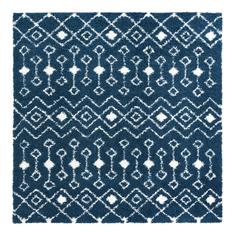 Enchantee Geometric Indoor / Outdoor Rug, Square 10'