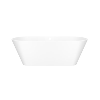Vetralla 65" x 28" Freestanding Soaking Bathtub
