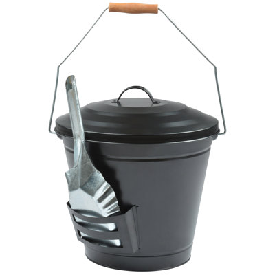 Ensemble d'outils de foyer en fer 2 pièces